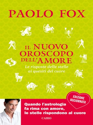 cover image of Il nuovo oroscopo dell'amore